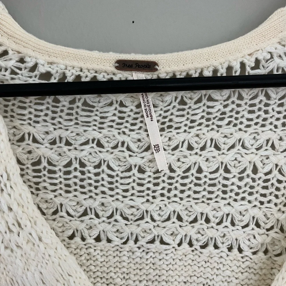 NWT Free‎ People Hot Tropics V Neck Sweater - Picture 5 of 7